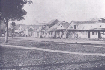 Market Street Chinatown as it appeared around 1880.